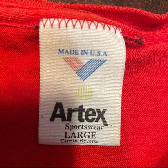 Vintage 90's WWF Wildlife Fund Elephant All Over Print Adult Size L - Picture 3 of 7